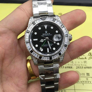 Replica Rolex Greene Mechanical Men's Watch Silver White