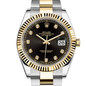 WWF Factory Watch Rolex Datejust-sarjan m126333-0005 miesten automaattinen mekaaninen kello, 18k kulta