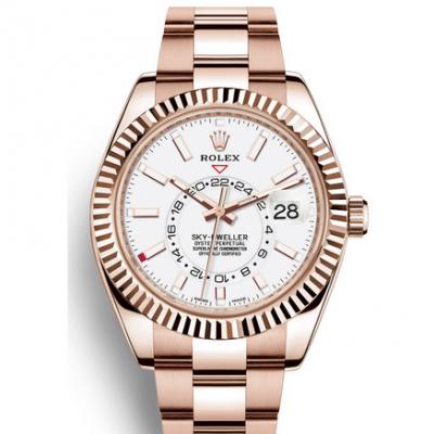 Rolex Oyster Perpetual SKY-DWELLER m326935-0005 Functional Men's Mechanical Watch - Sulje napsauttamalla kuva