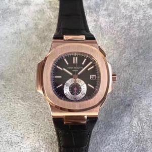 BP a produit Patek Philippe Nautilus Chronograph Shanghai 7750 Machine Change Cal.CH28-520 C Movement Men's Watch