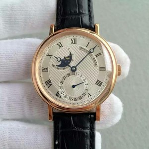 Le dernier boîtier en roue volante creux de haut niveau de LH Breguet a été un véritable tourbillon de montres en or rouge pour hommes