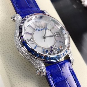 Chopard HAPPYDIAMONDS montre de déesse mécanique automatique synchronisation Piageter nouveau diamant arc-en-ciel