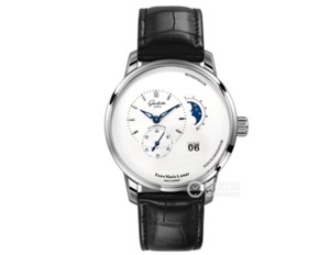 TZ Glashütte série originale excentrique 1-90-02 montre parfaite réplique montre phase de lune double saut grand calendrier