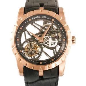 Montre JB Roger Dolby King Series White Shell RDDBEX0393 Gold Shell RDDBEX0392 Montre Squelette Tourbillon