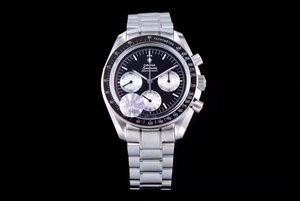 jh nouveau produit Omega moon landing series limited edition chronographe trois petits cadrans montre mécanique pour hommes