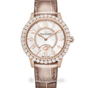 Montre mécanique féminine ZF Jaeger-LeCoultre série de rencontres Q3432570 phase de lune diamant.