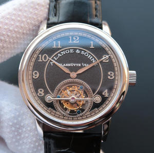 LH Lange \\ u0026 Co. 1815 Series 730.32 Montre pour homme à mouvement tourbillon manuel en édition limitée sablée.