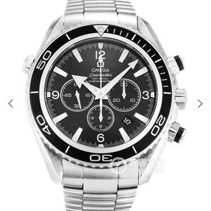Omega Seamaster Series Automatic Mechanical Chronograph 7750 Mouvement Ceramic Ring Stainless Steel Strap Montre pour homme.