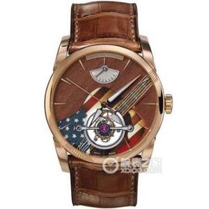 JB Parmigiani Fleurier Tourbillon PFS251-1007000-HA1241 Kinetic Energy Display Belt Manual Mechanical Men’s Watch.