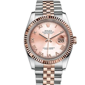 GM nouvelle dame datejust 36 mm or rose 2018 nouvelle datejust série recouverte d'or 14 carats mouvement mécanique automatique bracelet en acier inoxydable