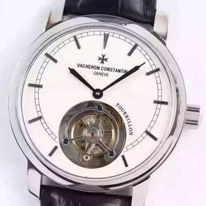 Montre mécanique pour homme Vacheron Constantin (série héritage Tourbillon)