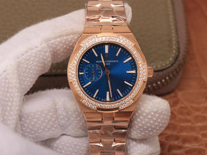 Vacheron Constantin à travers le monde série OVERSEAS femmes petite version V2 en acier style bracelet en acier inoxydable mouvement mécanique automatique montre femme