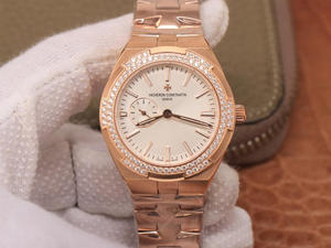 Vacheron Constantin à travers le monde série OVERSEAS femmes petite version V2 en acier style bracelet en acier inoxydable mouvement mécanique automatique montre femme