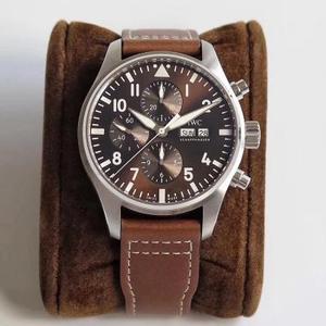 Montre mécanique chronographe ZF Factory IWC Pilot Series IW377713 Little Prince Special Edition pour homme.