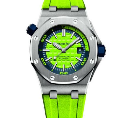 JF Audemars Piguet v8 Royal Oak 15710ST.OO.A038CA.01 2017 new summer color series - Cliquez sur l'image pour la fermer