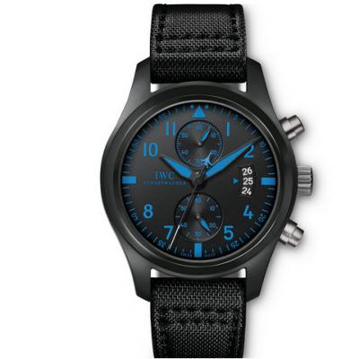 IWC pilot series model IW388003, ASIA7750 automatic mechanical movement male watch - Cliquez sur l'image pour la fermer