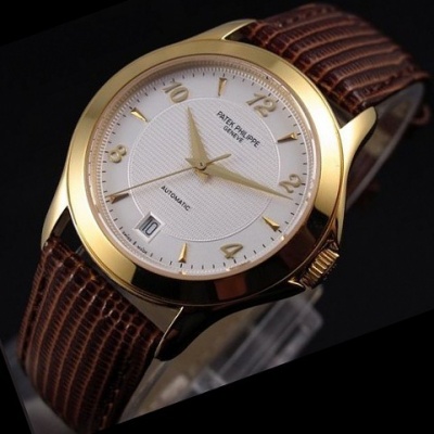 Swiss Patek Philippe luxury 18K gold automatic mechanical back men's watch Swiss movement - Cliquez sur l'image pour la fermer