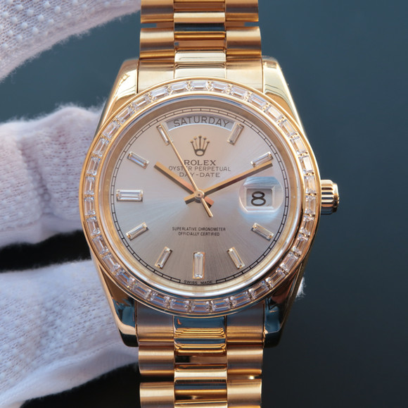 Montre mécanique pour homme Rolex Datejust Day-Date 218399. - Cliquez sur l'image pour la fermer