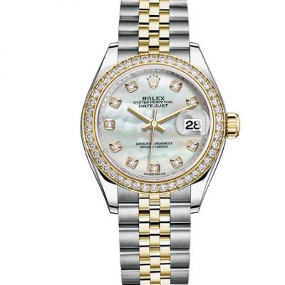 Rolex 279383RBR Datejust 28mm Datejust Ladies Watch Top Replica Watch - Cliquez sur l'image pour la fermer