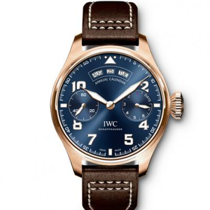 IWC Large Pilot Series Dafei IW502701, 7-day kinetic energy display automatic mechanical movement men's watch