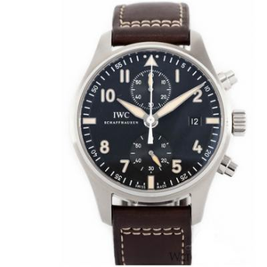 IWC pilot IW387808, ASIA7750 mechanical automatic movement men's watch