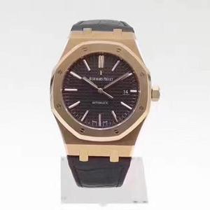 JF factory 2017 latest upgraded version of Audemars Piguet AP15400 rubber strap men's mechanical watch.