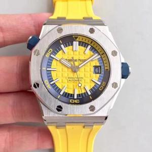 JF boutique AP 15710 color series Royal Oak Offshore Series mechanical men’s watch V8 version .