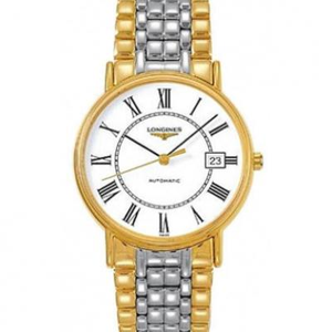 one-to-one fine imitation of Longines L4.801.2.11.7 elegant series men's mechanical watches.