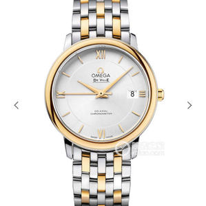 Vk Omega Butterfly Series 36.8mm V2 Version the arrival! Gold ladies' top replica watch.