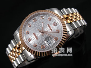 A goods Rolex Oyster Perpetual Series 18K rose gold automatic mechanical grain white surface 116201 men's watch rloex