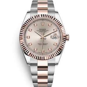 Rolex Datejust series m126331-0007 mechanical men's watch. .