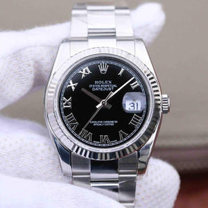 Una copia dell'orologio Rolex DATEJUST 116234 della fabbrica AR, la versione più perfetta