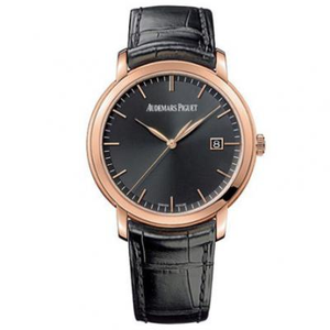 WF Audemars Piguet 15170OR. Oo. A002CR.01 orologio ultra-sottile rosa oro nero faccia orologio meccanico maschile