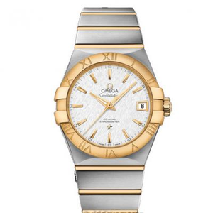V Factory Watch Omega Constellation Series tra Oro 123.20.38.21.02.006 Double Eagle 38mm Coaxial Watch 8500 Machine