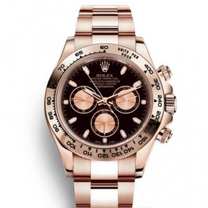 JH Rolex Universo Cronografo Full King Daytona m116505-0008 Orologio Meccanico Uomo V7 Edition