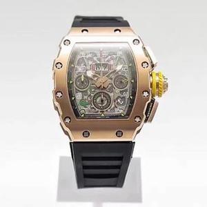 Kv Richard 011 batte Richard Mille RM11-03RG serie di orologi meccanici da uomo di alta qualità