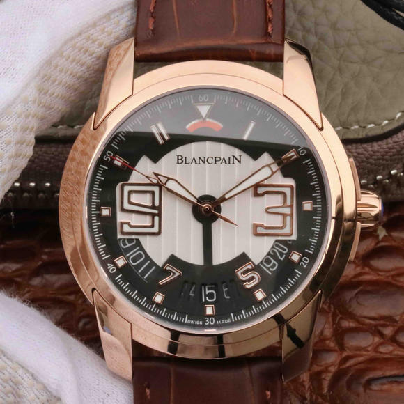 Blancpain Pioneer Series 8805-3630-53B Men's Mechanical Watch Top Replica Craft - Clicca l'immagine per chiudere