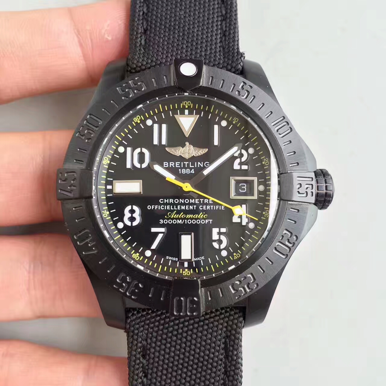 BL fabbrica 1: 1 replica orologio meccanico Breitling Avengers serie V1731110 - Clicca l'immagine per chiudere