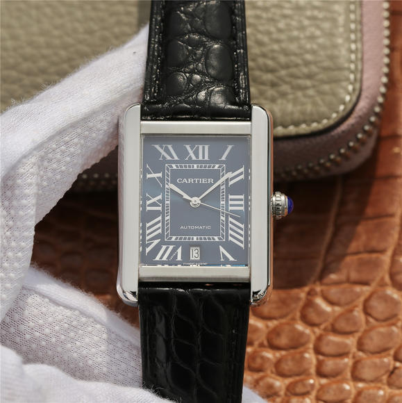 Cartier serie serbatoio W5200027 orologio taglia 31x41mm orologio meccanico cintura da uomo - Clicca l'immagine per chiudere