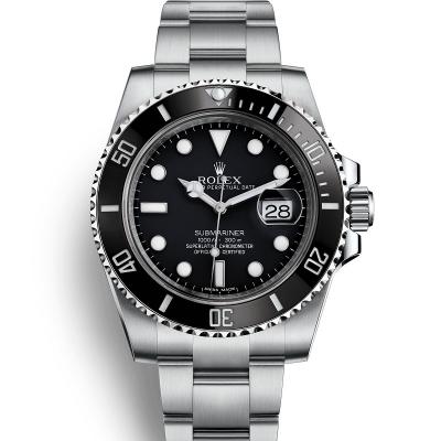 N Factory V8 Version Rolex Submariner 116610LN-97200 Calendar Diver's Watch Top Re-inciso Orologio 904 Steel - Clicca l'immagine per chiudere