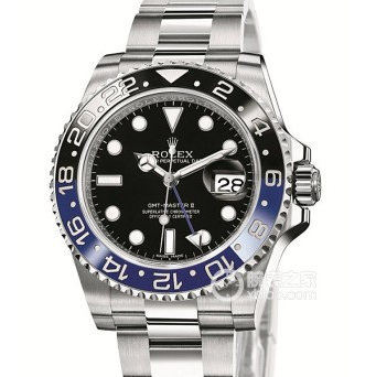 V9 Rolex Greenwich Type II Series 116710BLNR-78200 Men's Steel Band Mechanical Watch - Clicca l'immagine per chiudere