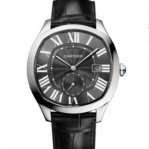 V6カルティエドライブドゥカルティエシリーズWsNM0009タートル型ブラックメンズ腕時計