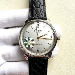 ●「GFオリジナル20世紀レトロ1-39-52-06-02-04自動機械腕時計オリジナル金型製ベルトウォッチ
