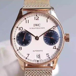 IWCポルトガル第7限定版ポルトガル語第7鎖V4版機械メンズ腕時計