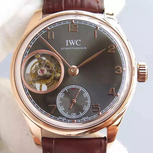 IWC（ポルトガルトゥールビヨンシリーズ）スタイル：自動リアルフライホイール機械式メンズ腕時計IWCパイロットシリーズIW326506機械式メンズ腕時計