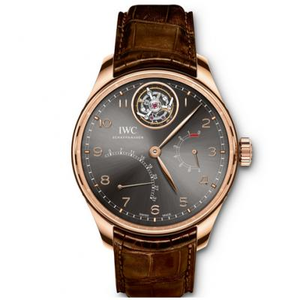 IWCポルトガルモデルIW504602、51900自動真のフライホイール機械運動男性腕時計