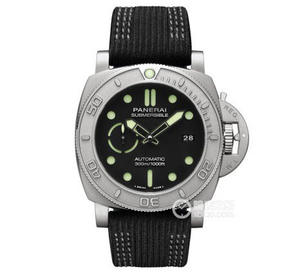 VSパネライ984直径：47mm、パネライ2019魅惑的なワークレジンファイバーストラップメンズ腕時計。