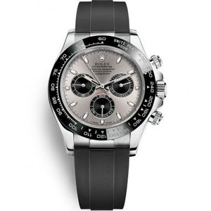 JHロレックスM116519LN-0025デイトナ新しいアップグレードバージョンラバーストラップ自動機械式ムーブメントメンズ腕時計