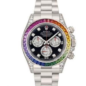 ロレックス デイトナ レインボー 116599 RBOW メカニカル メンズ腕時計。