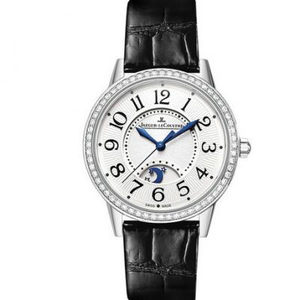 ZF工場の女性時計イェーガー-ルクルトデートシリーズ3448421時計ブルーディスク自動機械的レディースウォッチ